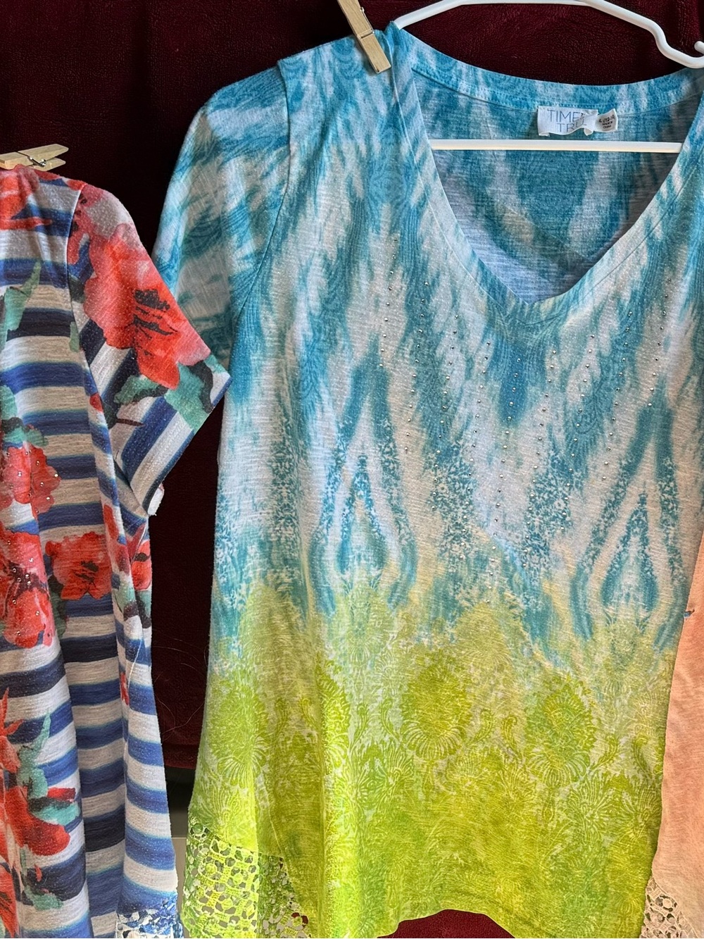 All three summer tops